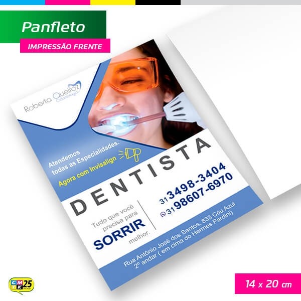 Detalhes do produto Panfleto A5 - 14x20cm - 1.000 Unid.