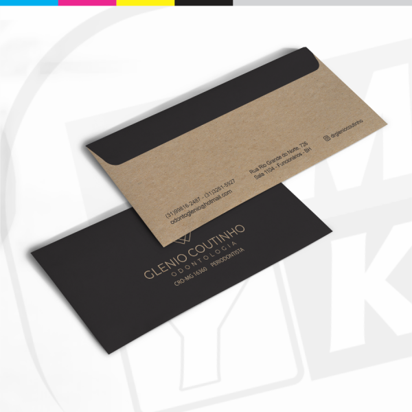 Detalhes do produto Envelope Carta - 23x11cm - Kraft 90g